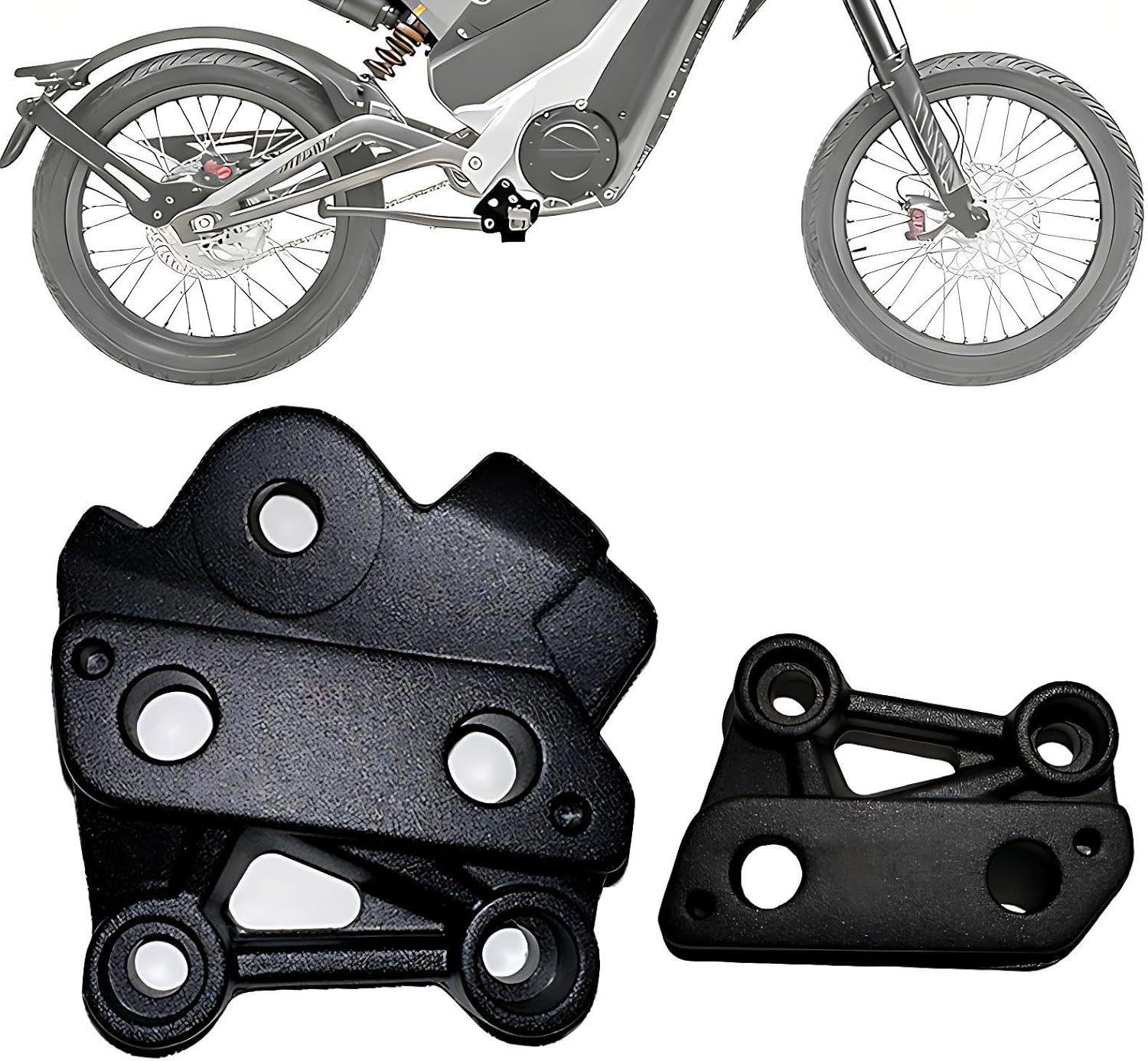 Forged Aluminum Foot Pegs Brackets for Talaria XXX/ X3/X3 PRO – Precision Fit, Rugged Off-Road Build for Electric Dirt Bike Enthusiasts