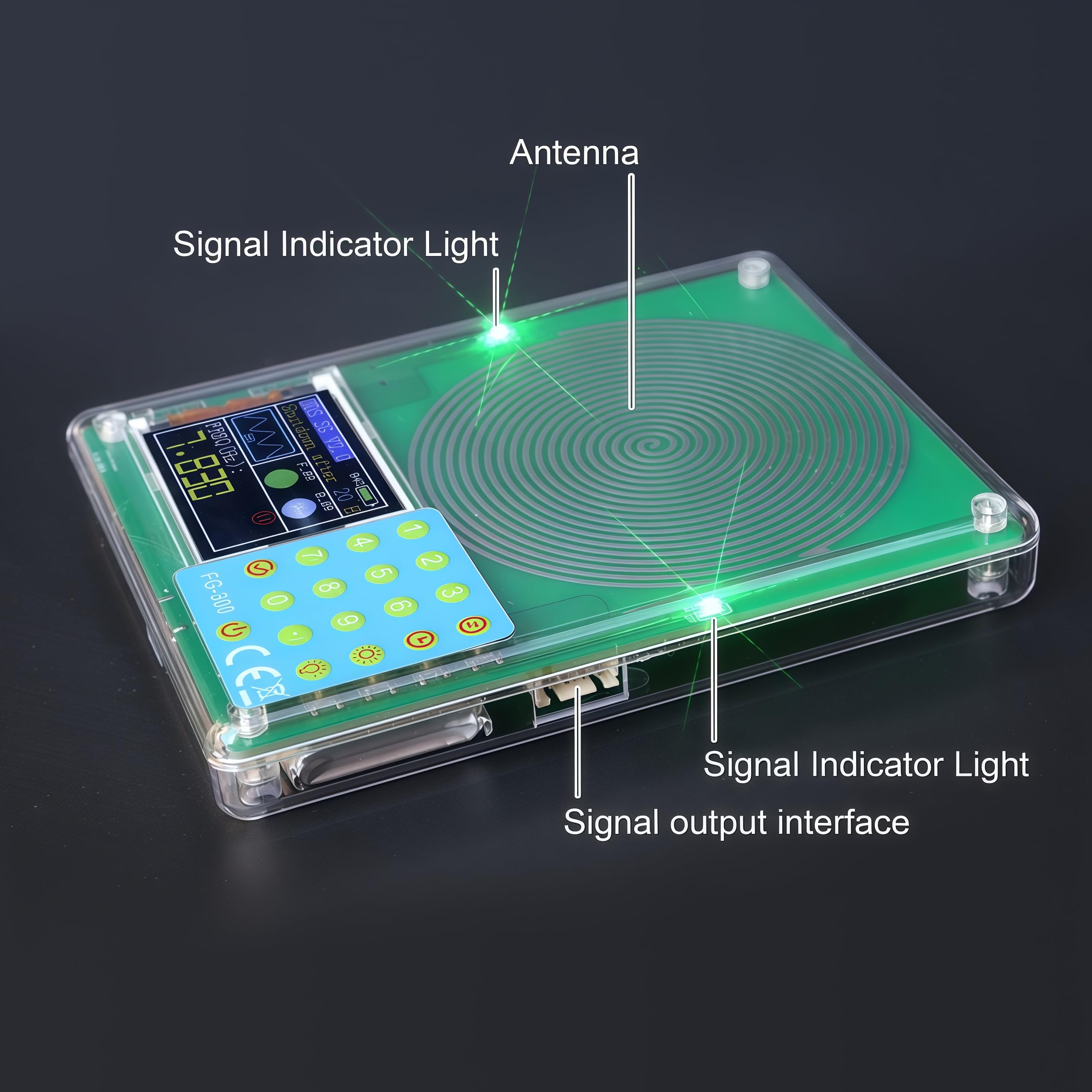 Amazon.co.jp: 機能信号発生器 7.83Hz シューマン波 地球の電磁界共鳴