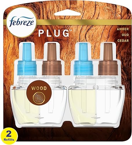 Miniatura 36 de Febreze Plug - Recambios para ambientador, edición limitada, aroma de calabaza de cosecha fresca, (2 unidades, 1.75 onzas)