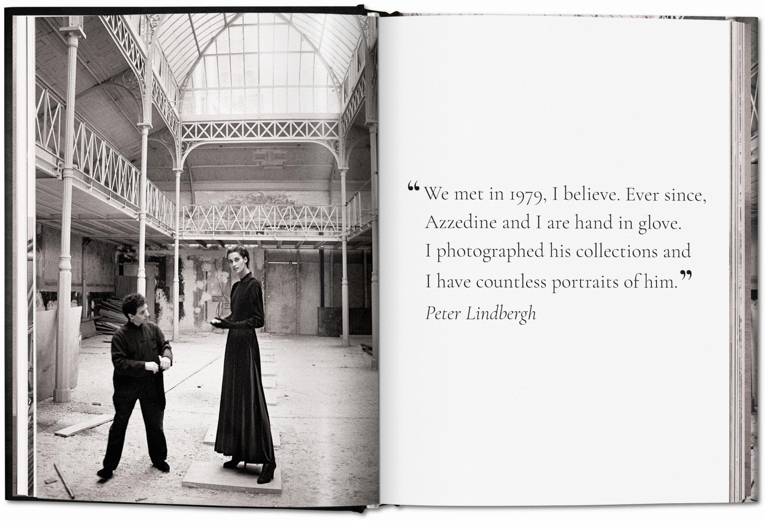 Peter Lindbergh. Azzedine Alaïa (Fotografia)