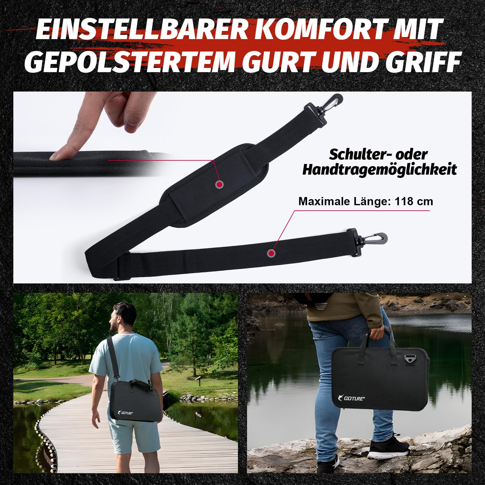Goture Fischmesser set, Angelmesser set, Filetiermesser Fisch, Filetier-Angelset, Angelmesser mit Scheide, Schärfer, Messerset, Angelausrüstung, Angelgeschenke für Männer