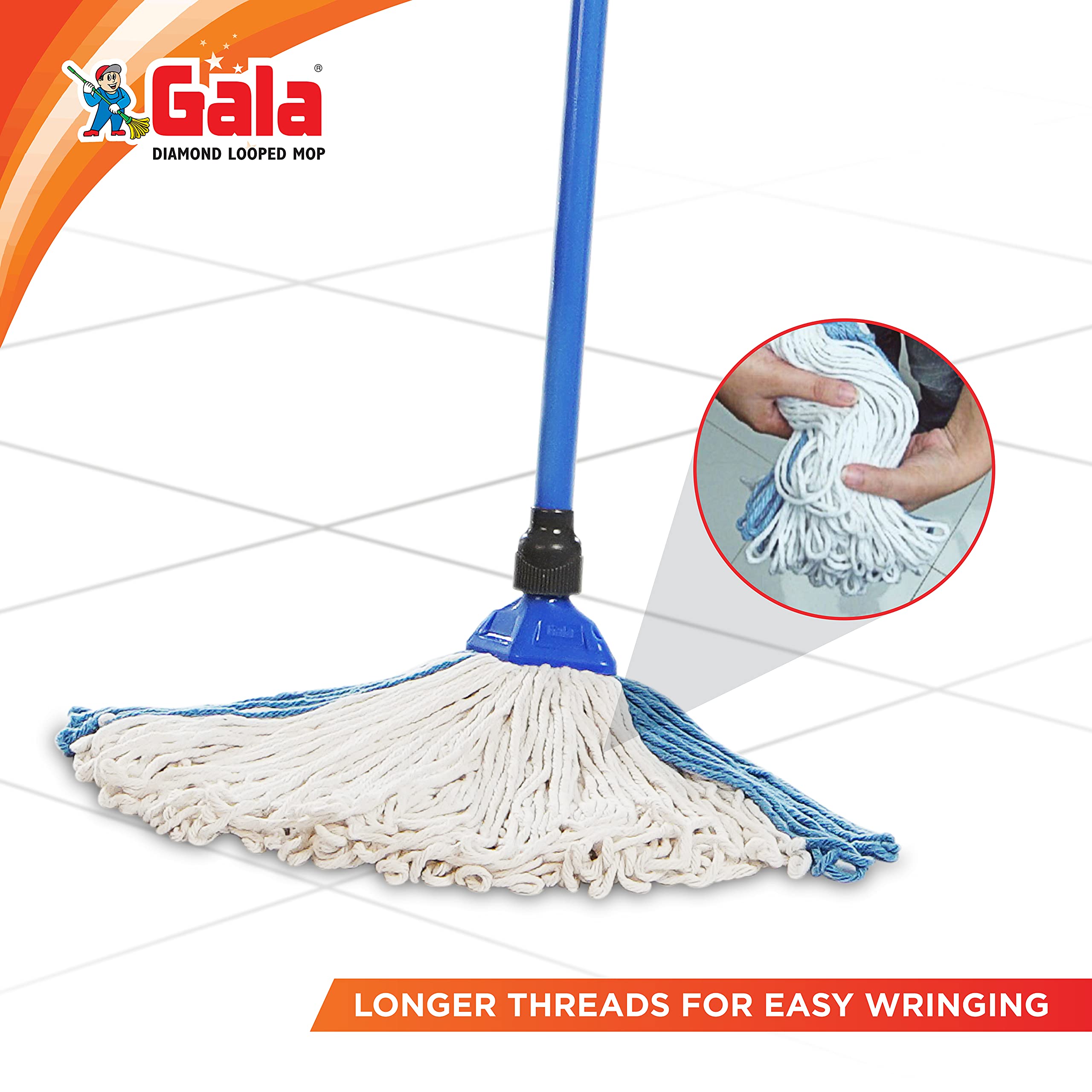 Gala 133702 Loop Mop (Multicolour) 4