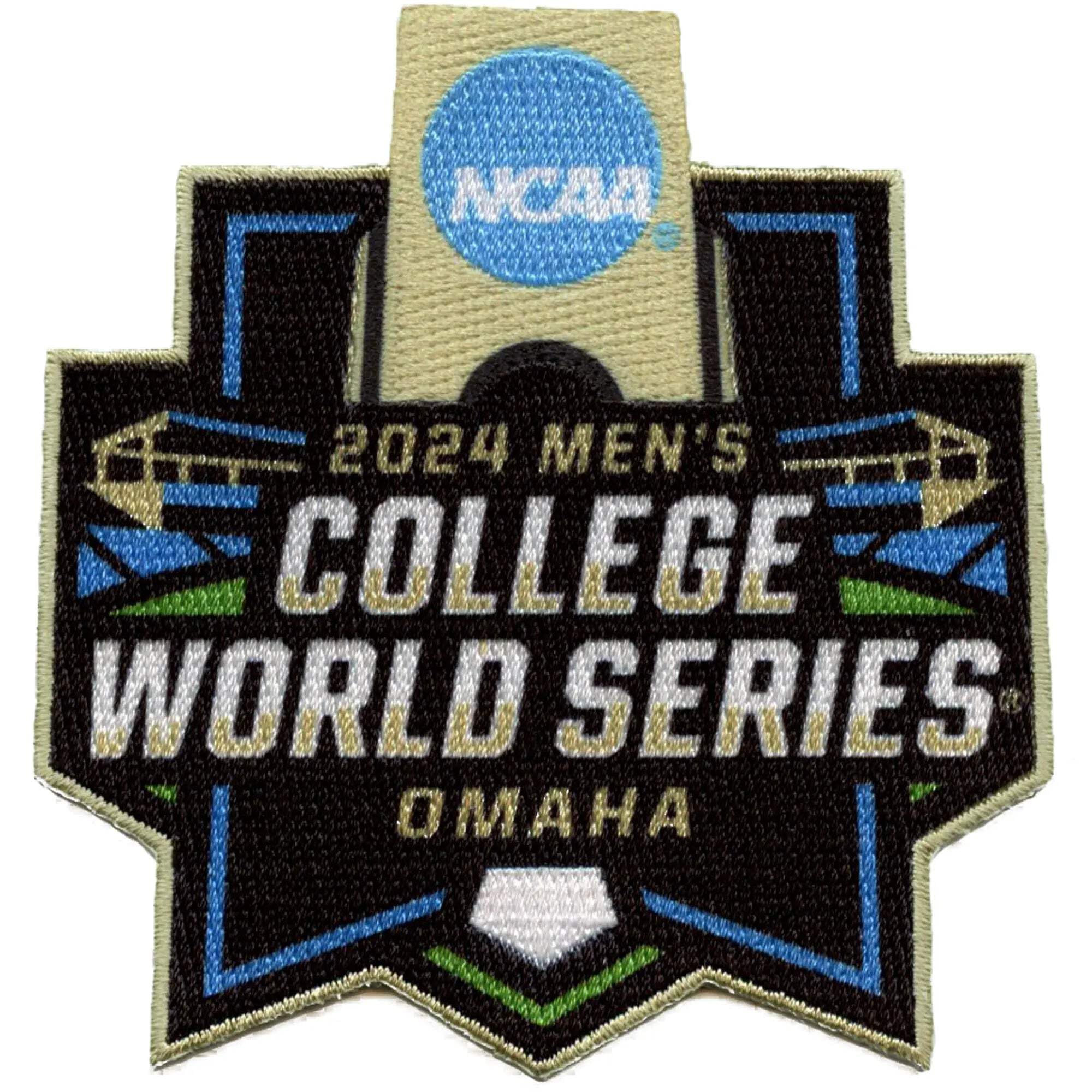 The Emblem Source 2024 NCAA Men's Omaha Series Aggies vs Tennessee Iron-On Patch