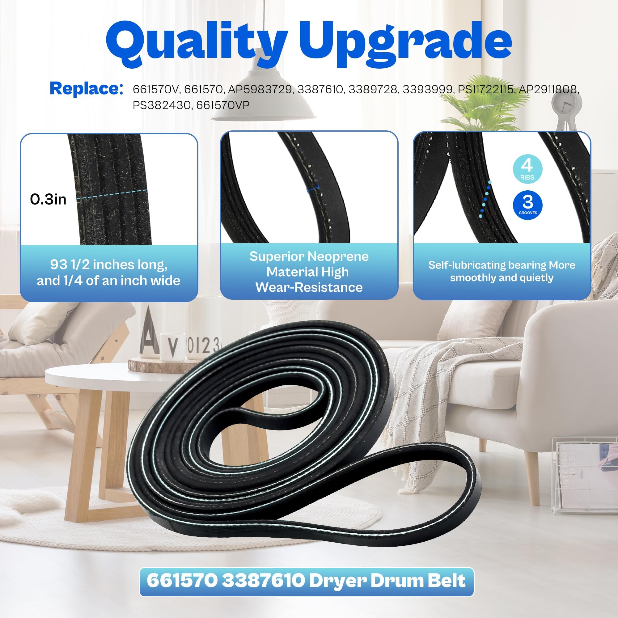 【Actualizado】W10837240 y 4392067 Kit de reparación de secadora para Whirlpool Mayt-ag Kenmore KitchenAid-Cabrio Piezas de secadora Duet Piezas de secadora Bravos XL Piezas de secadora Elite Kit de