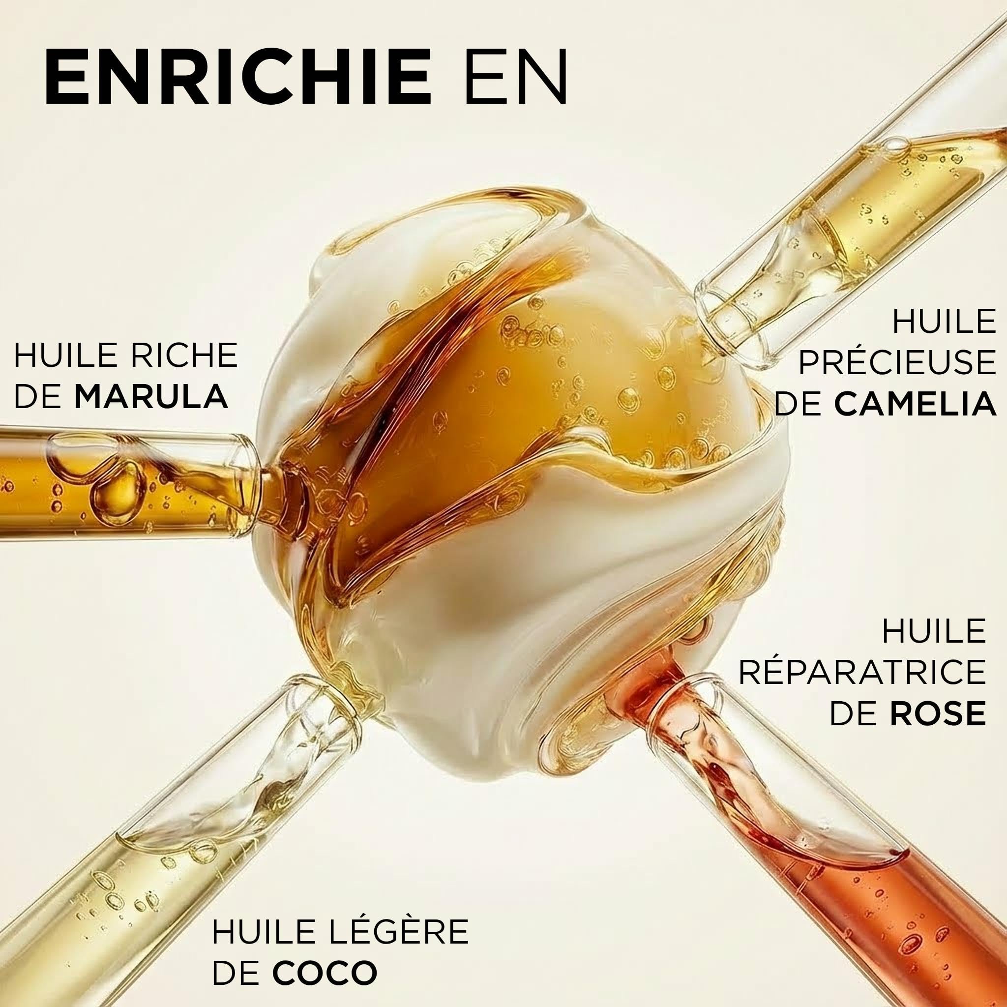 L'Oréal Paris - Soin Miracle Multi-Usages 10-en-1 - Cheveux Secs & Abîmés – Nourrit, Coiffe & Protège - Sans Rinçage - Elseve Huile Extraordinaire - 150ml - 5