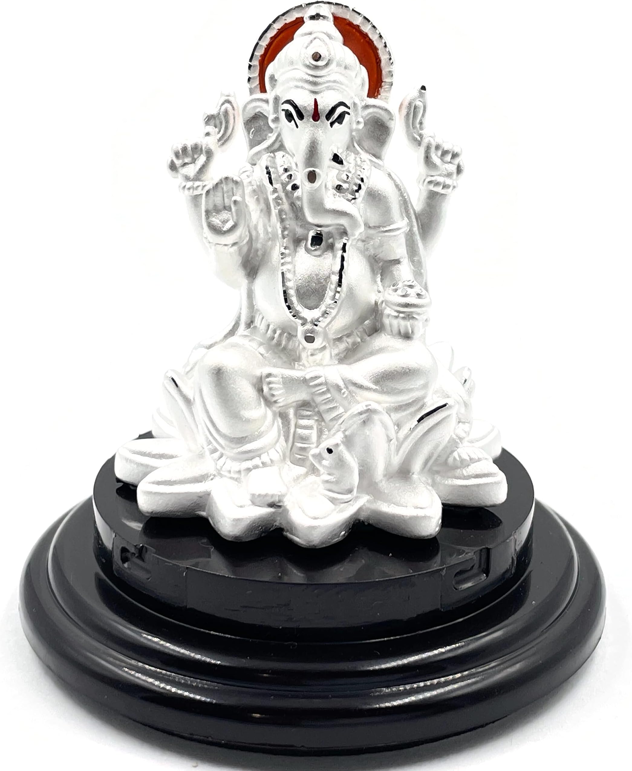 999 Pure Silver Ganesh/Ganpathi Idol/Statue/Murti (Figurine #11)