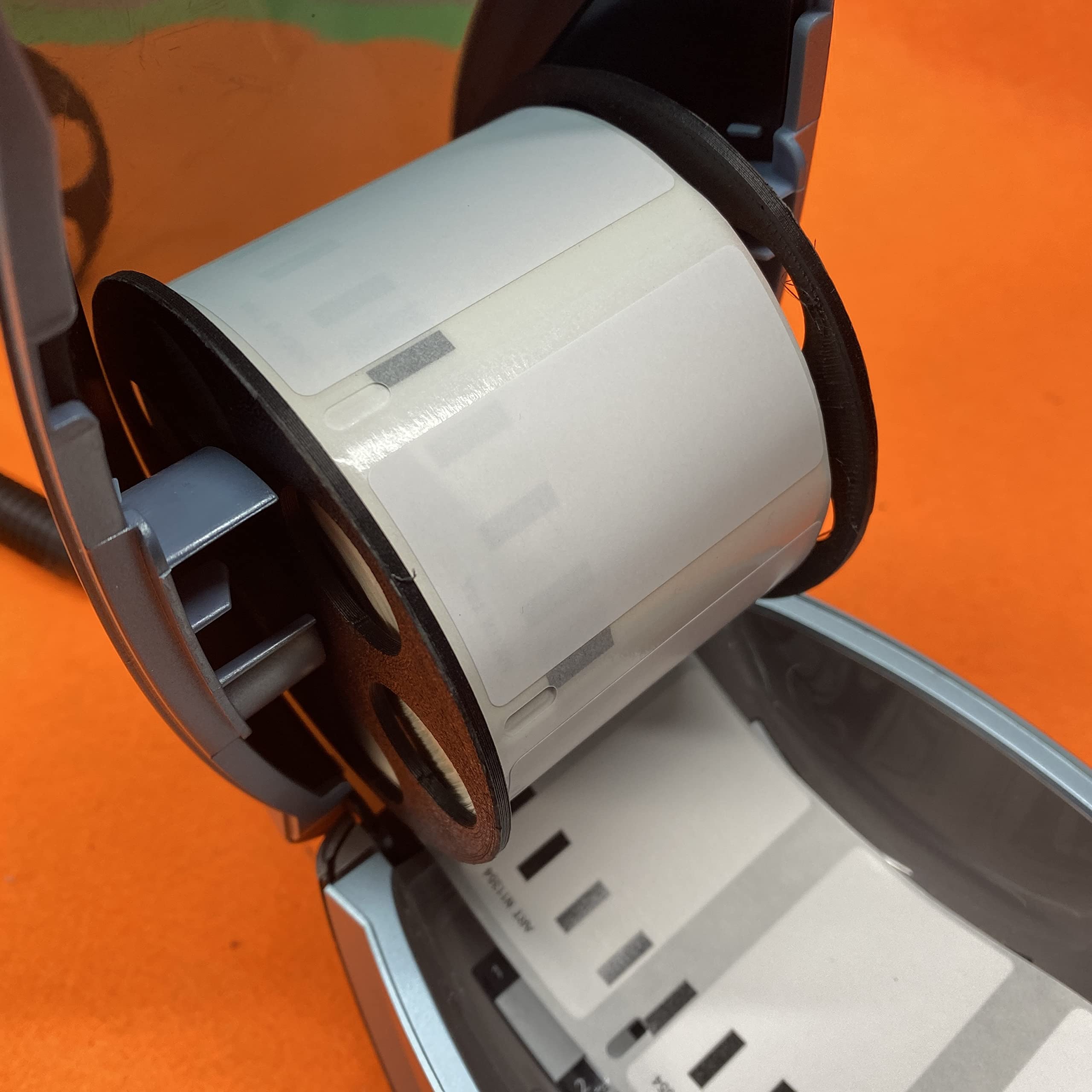 Replacement Label Spool for Dymo Labelwriter 400, 450 and XL, Black, 100mm - Image 3