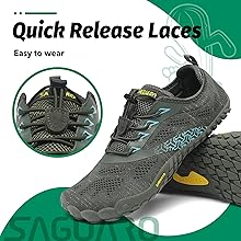 Versátil Minimalistas Zapatillas Ligeras Flexibles para Exterior Interior - Gym Asfalto Playa Montaña, Unisex-Adulto4
