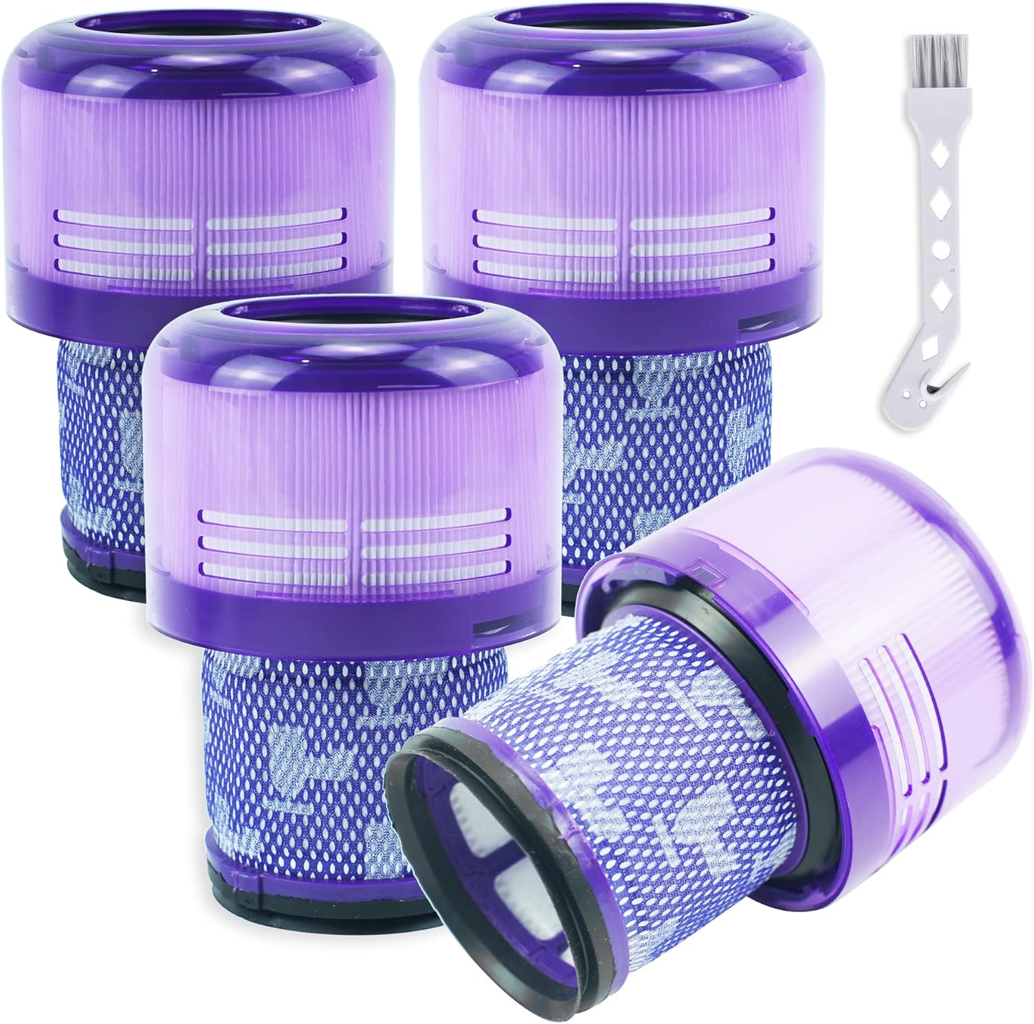 4 Pack V11 Vacuum Filters Replacement Fit for Dyson V11