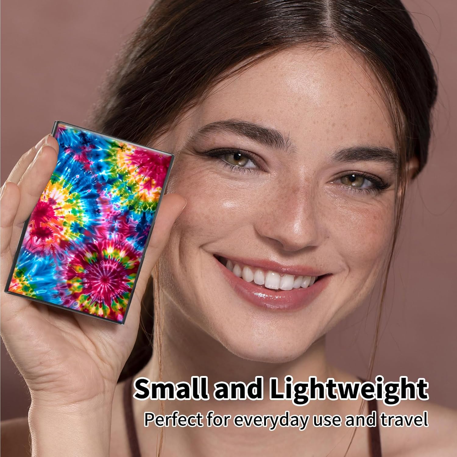 Metal Wallet,Credit Card Holder for Women Men,RFID Blocking Card Holder Wallet Mini Slim Aluminum Wallet ID Case Hard Card Case Business Card Holder Case,Colorful - Image 7