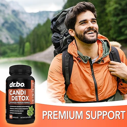 Miniatura 5 de Candida Cleanse Detox para mujeres y hombres  Pastillas de suplemento de apoyo de desintoxicación Candi, anticrecimiento excesivo de equilibrio