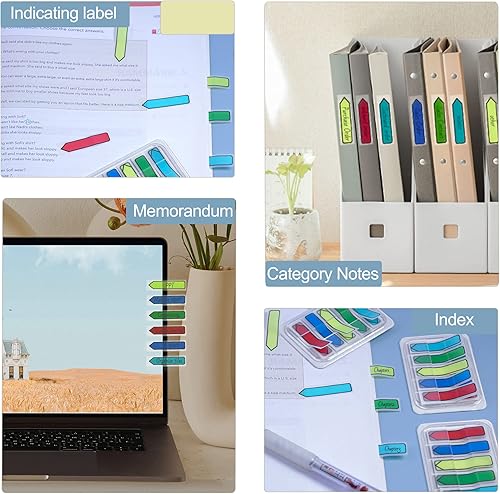 Miniatura 8 de 300 pestañas, pestañas adhesivas de índice, pestañas adhesivas Morandi, pestañas reposicionables, marcadores de página, notas adhesivas, escritura