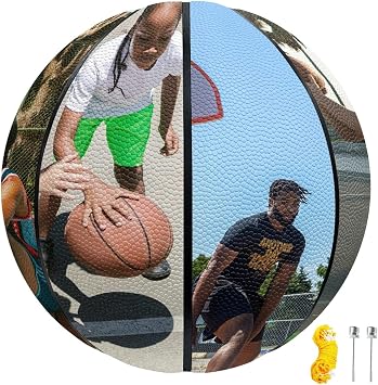 Custom Basketball with Name - Personalized Basketball - Custom Birthday Graduation Christmas Back to School Gift for Son from Mom