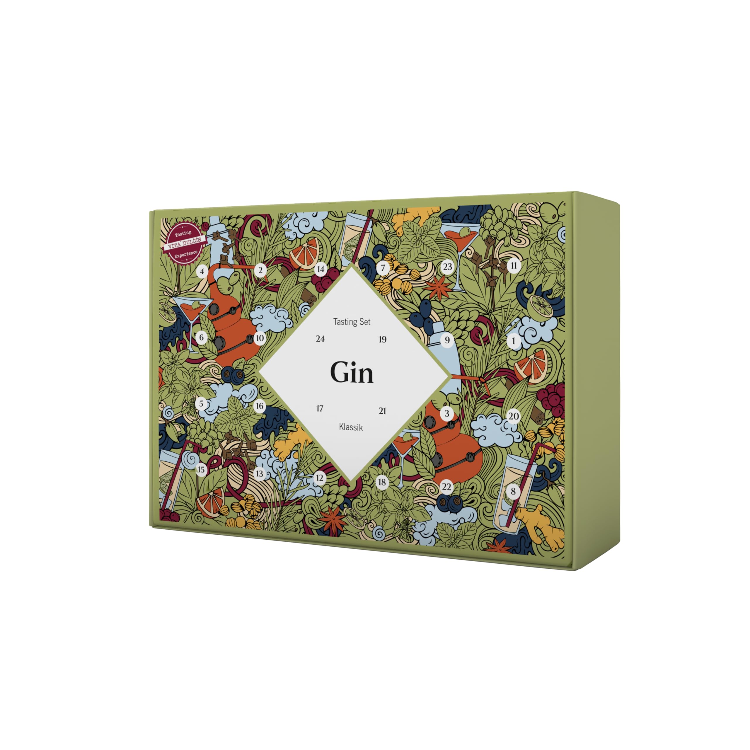 Gin Adventskalender Klassik Edition 10 - Vita Dulcis - 24x0,02l