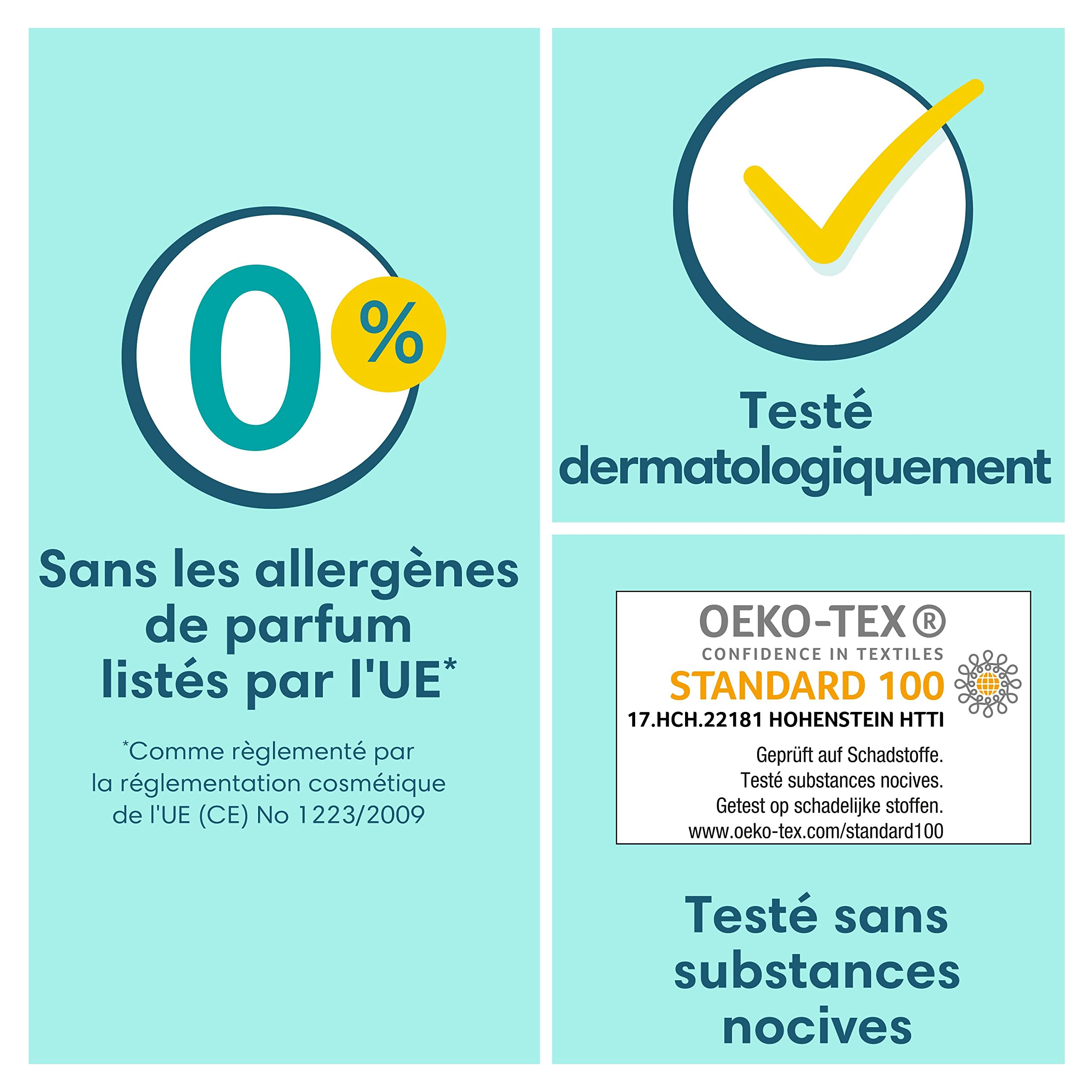 Pampers Premium Protection Taille 4, Couches x96, 9Kg - 14Kg, Notre N°1 pour le Confort et la Protection des Peaux Sensibles