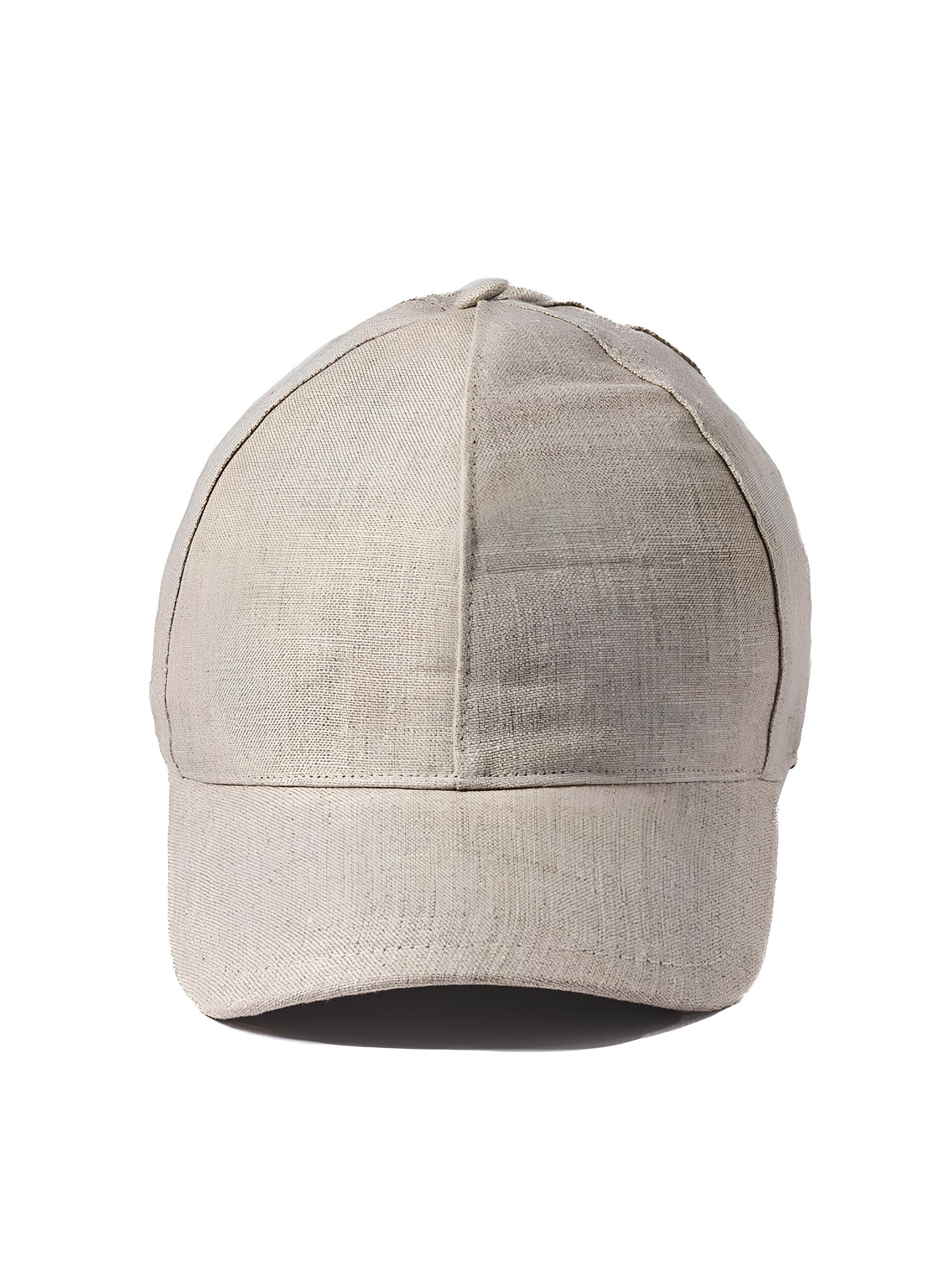 Cappellino Baseball Uomo Estivo 100% Lino Made in Italy - Taglie 55-62, Visiera, Fodera Cotone Traspirante, Anti-UV