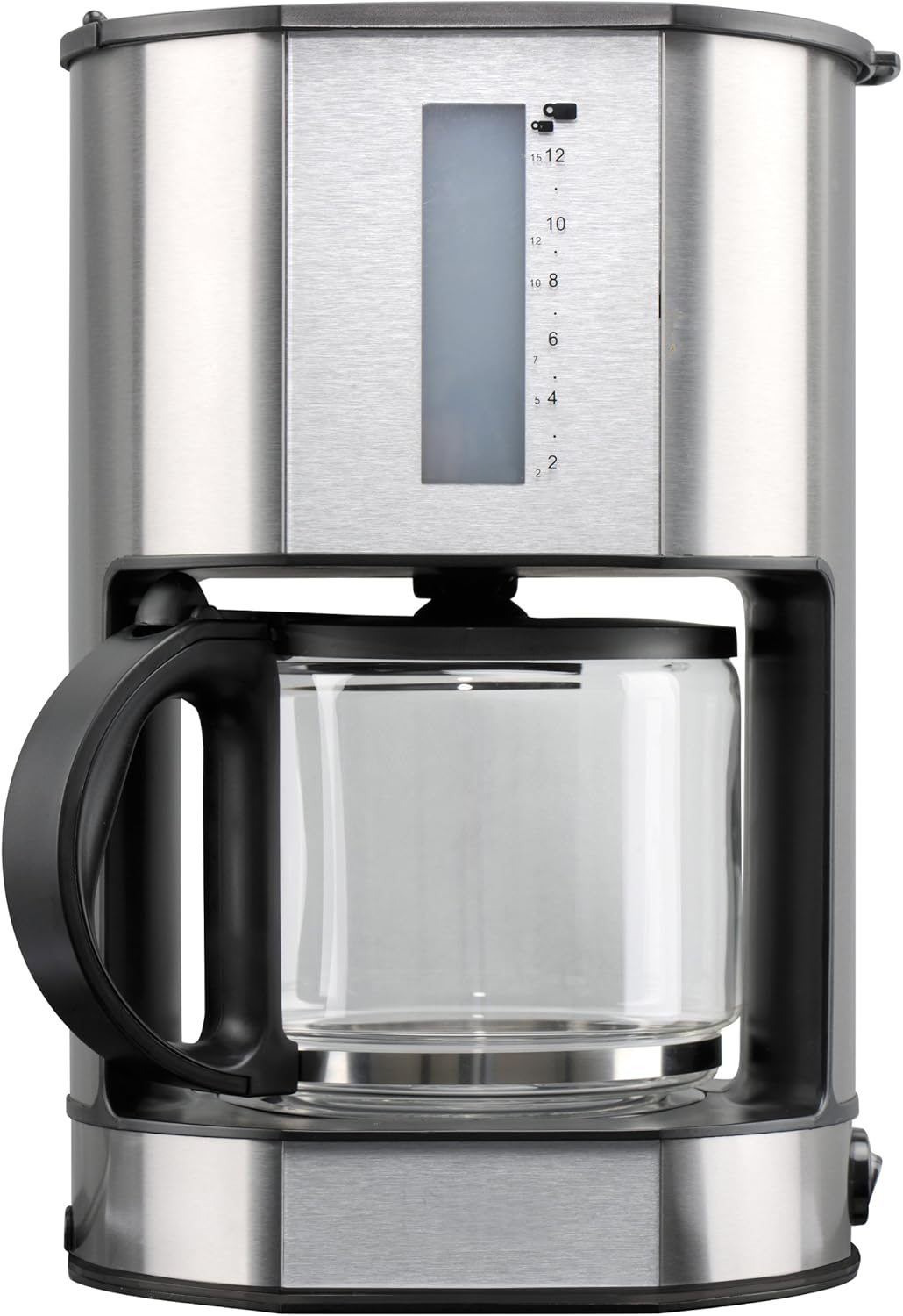 HOME Essentials, KAM-9929, Macchina per il caffè in acciaio inox, con filtro estraibile e sistema antigoccia, 1080 Watt HOME Essentials, KAM-9929, Macchina per il caffè in acciaio inox, con filtro estraibile e sistema antigoccia, 1080 Watt