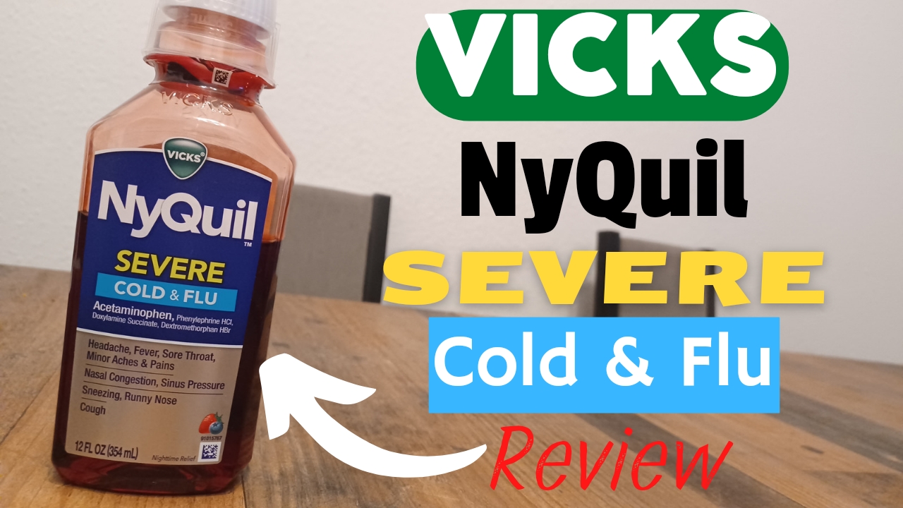 Watch Vicks Nyquil Severe Cold and Flu Review on Amazon Live