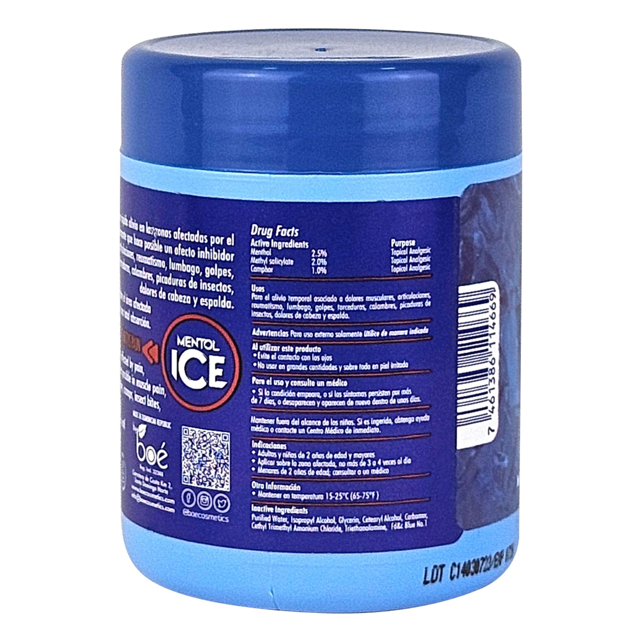 Mentol Ice Cold Gel – 8 oz Pain Relief Gel for Muscles & Joints – Fast-Acting Analgesic for Arthritis, Back Pain, Cramps, Sprains & Headaches – Non-Greasy & Quick Absorption — Amazon image 6