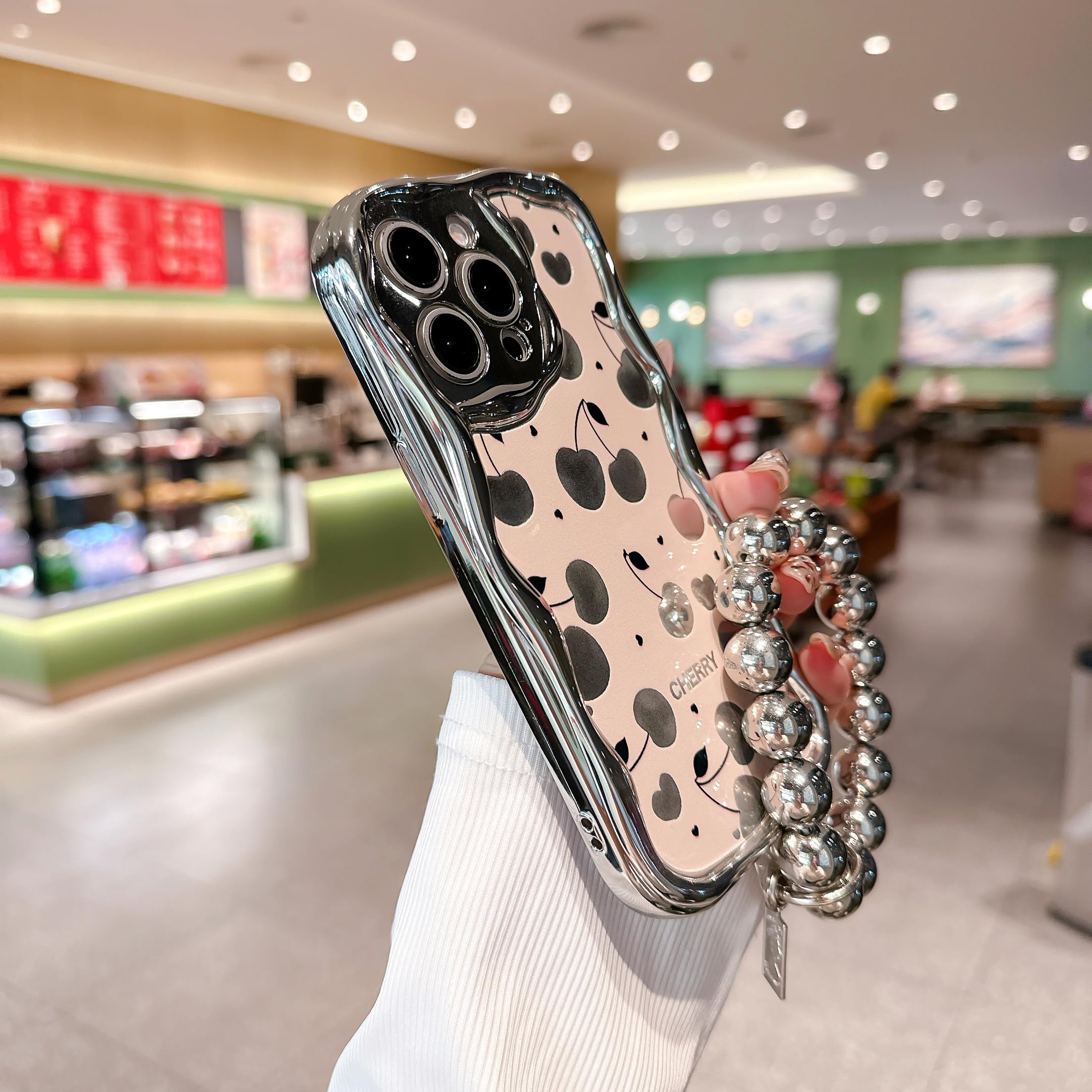 Amazon.com: Pretaco for iPhone 16 Pro Max Case, [Chrome Silver