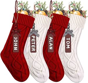 Knitted Christmas Stockings