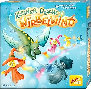 Zoch 601105202 Small Dragon Whirlwind - Cooperative Children's Game from 4 Years with Swirl Fun for 1-5 Players