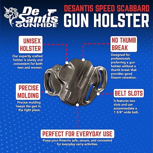 Miniatura 6 de Desantis Funda de vaina de velocidad que se adapta a la mano derecha Shield