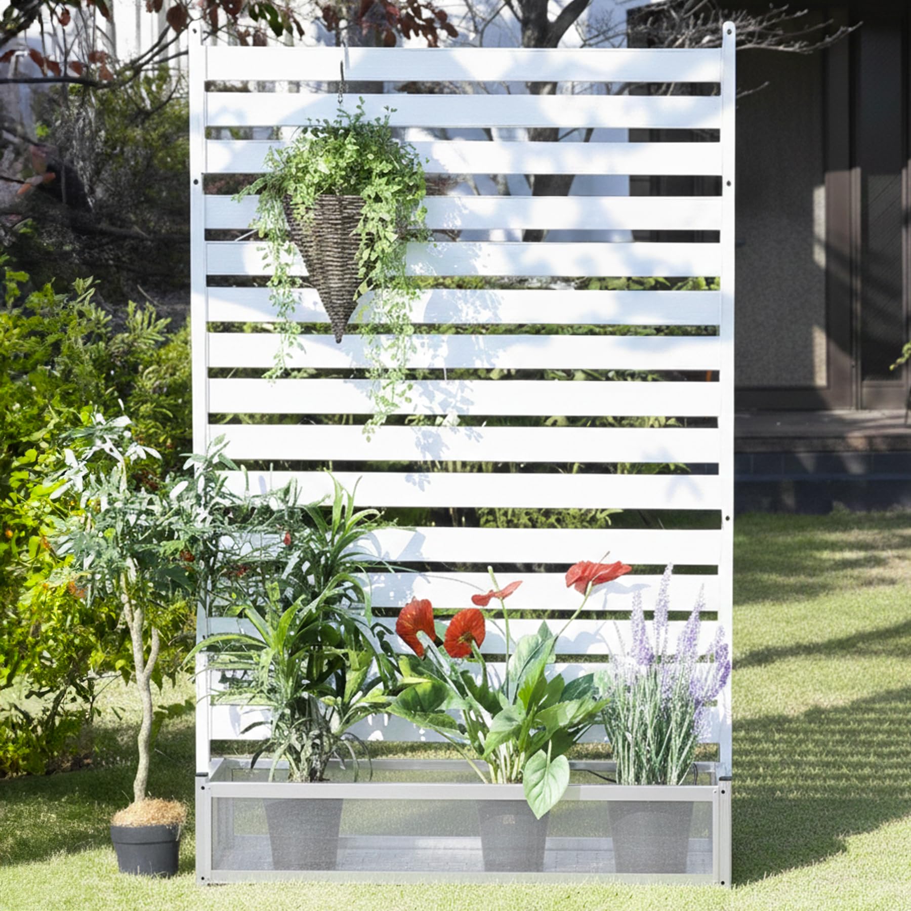 Amazon | ガーデンマスター(Gardenmaster) アルミプランターフェンス 