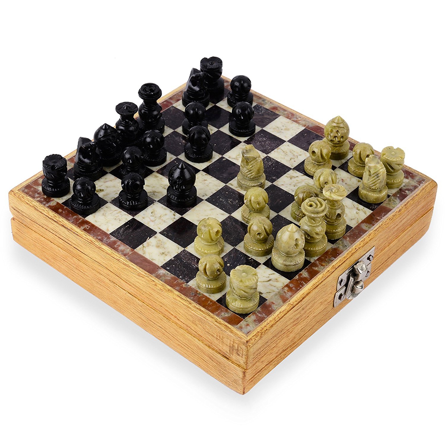 Premium Quality Marble Chess Set 30cm x 30cm Perfect Travel Chess Set