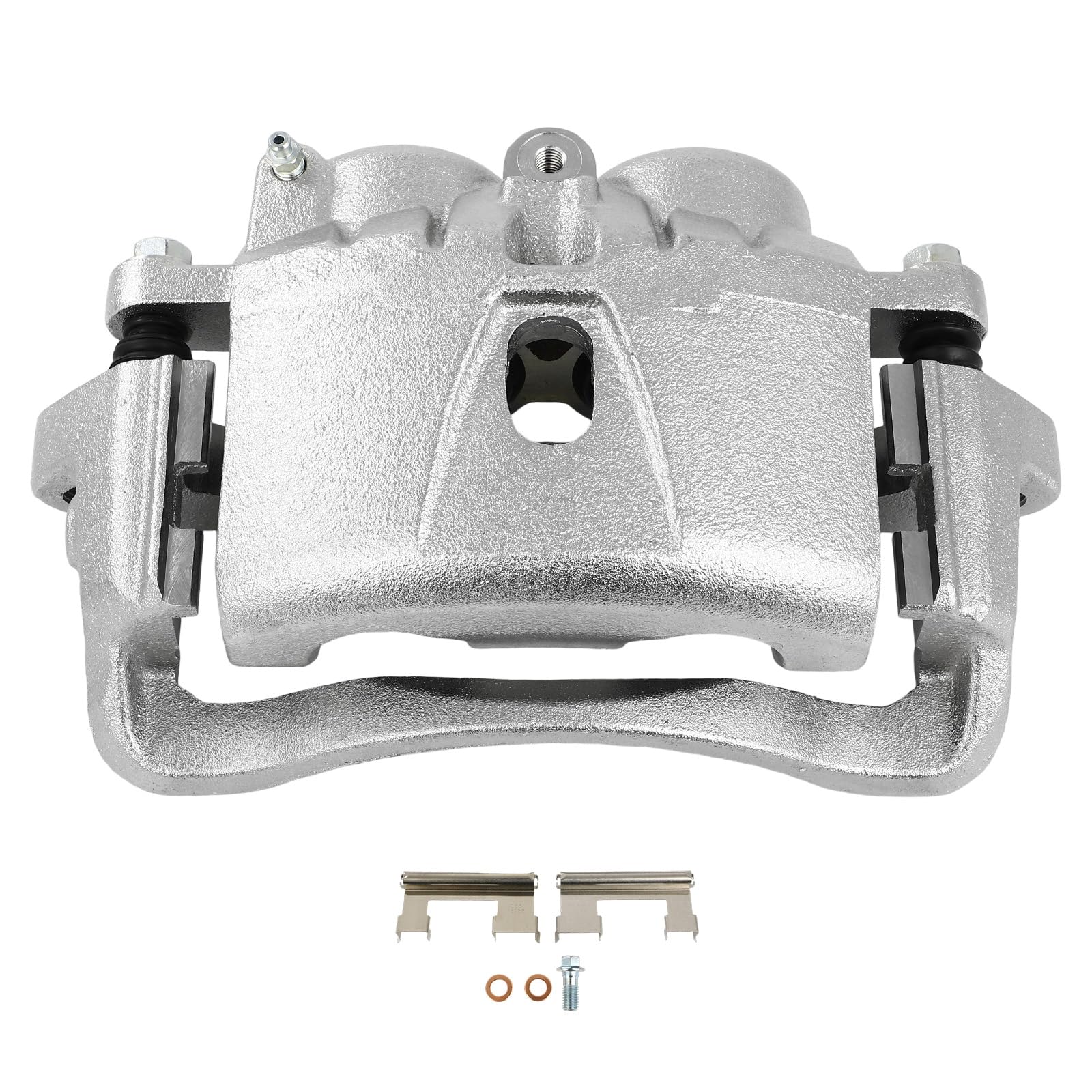 SCITOO 18B4815 Rear Right Disc Brake Caliper w/Bracket Fit For Chev For Silverado 3500 2001-2006,For GMC For Sierra 3500 Classic 2007,For GMC For Sierra 3500 HD 2007-2010, Double Pistons