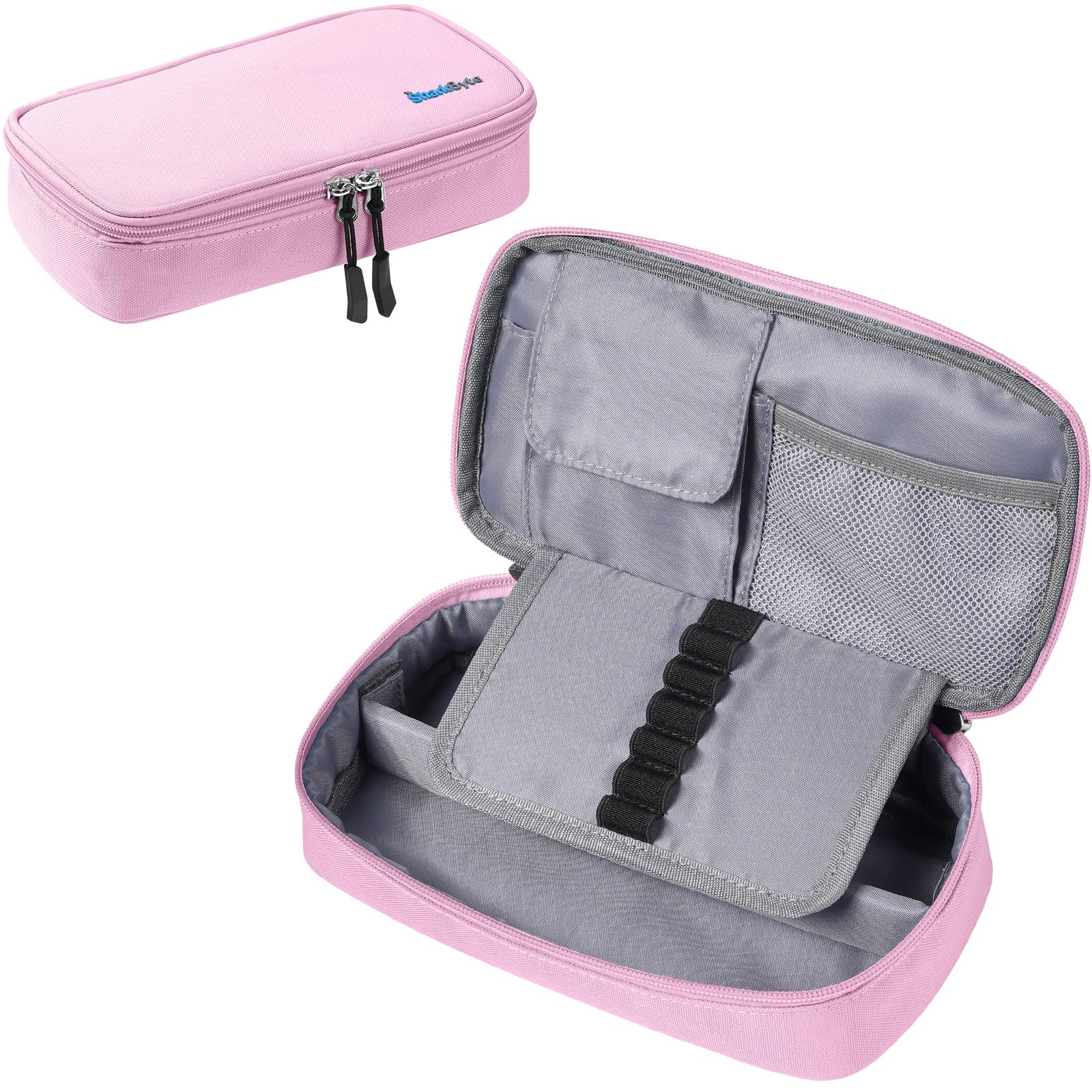 SharkByte Big Pencil Case for Students Girls Boys Large Capacity Pencil Cases Bag
