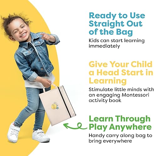 Miniatura 3 de Tinkletots Montessori Libro de actividades de aprendizaje preescolar para niños pequeños de 3 años en adelante, libro de actividades de aprendizaje