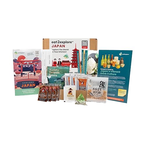 Miniatura 25 de eat2explore Kit de cocina global: recetas auténticas, especias esenciales, diversión cultural y maridajes de bebidas expertas, perfecto para citas