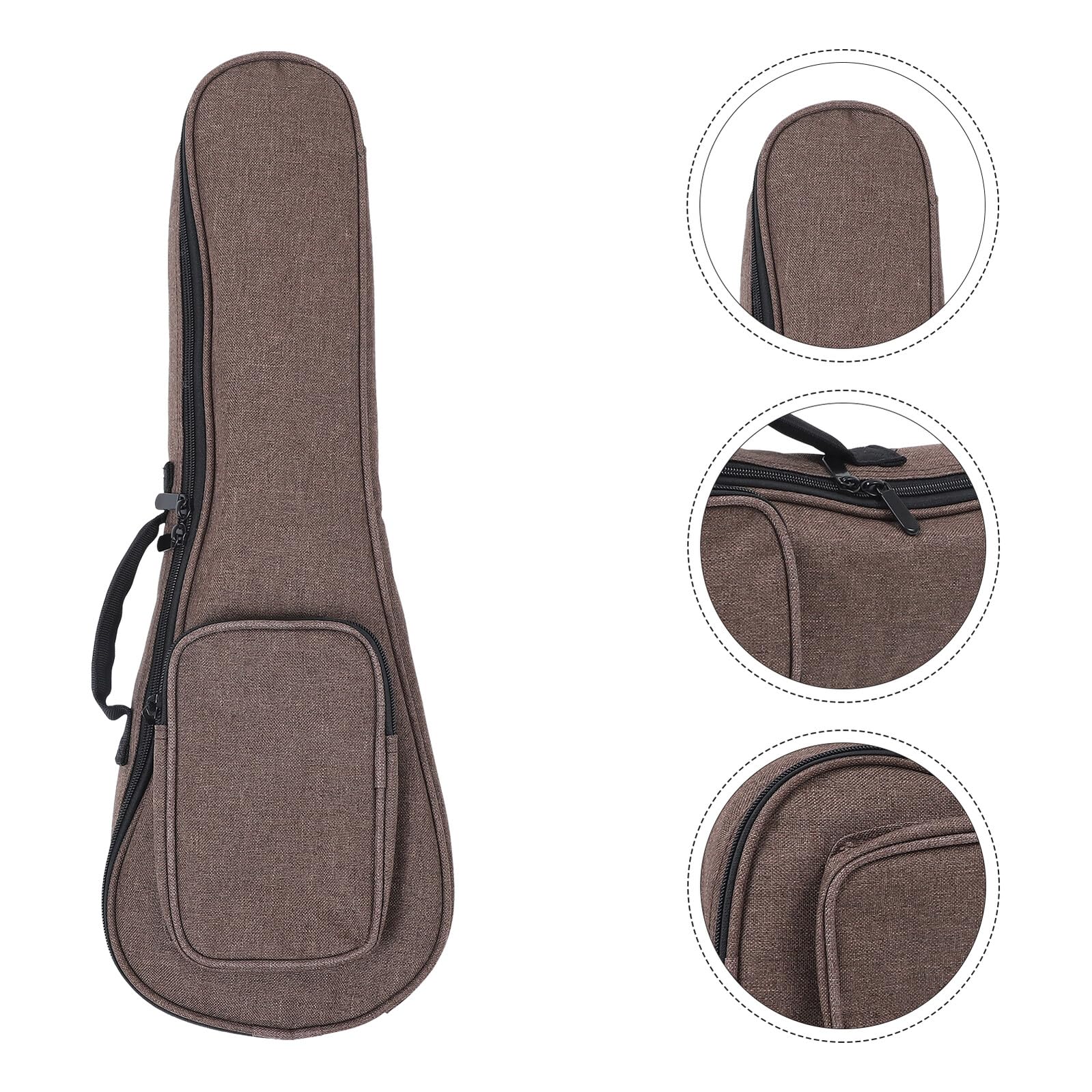 GALPADA Ukulelen Aufbewahrungstasche aus Nylon und Schwamm Langlebig und Formstabil für Ukulele Reisen und Tägliche Nutzung