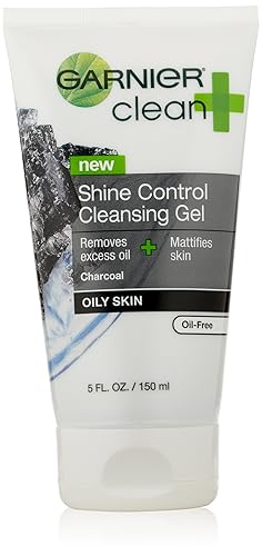 Garnier Gel limpiador para el cuidado de la piel y el cabello, control de brillo y limpieza para pieles grasas, 5 onzas líquidas
