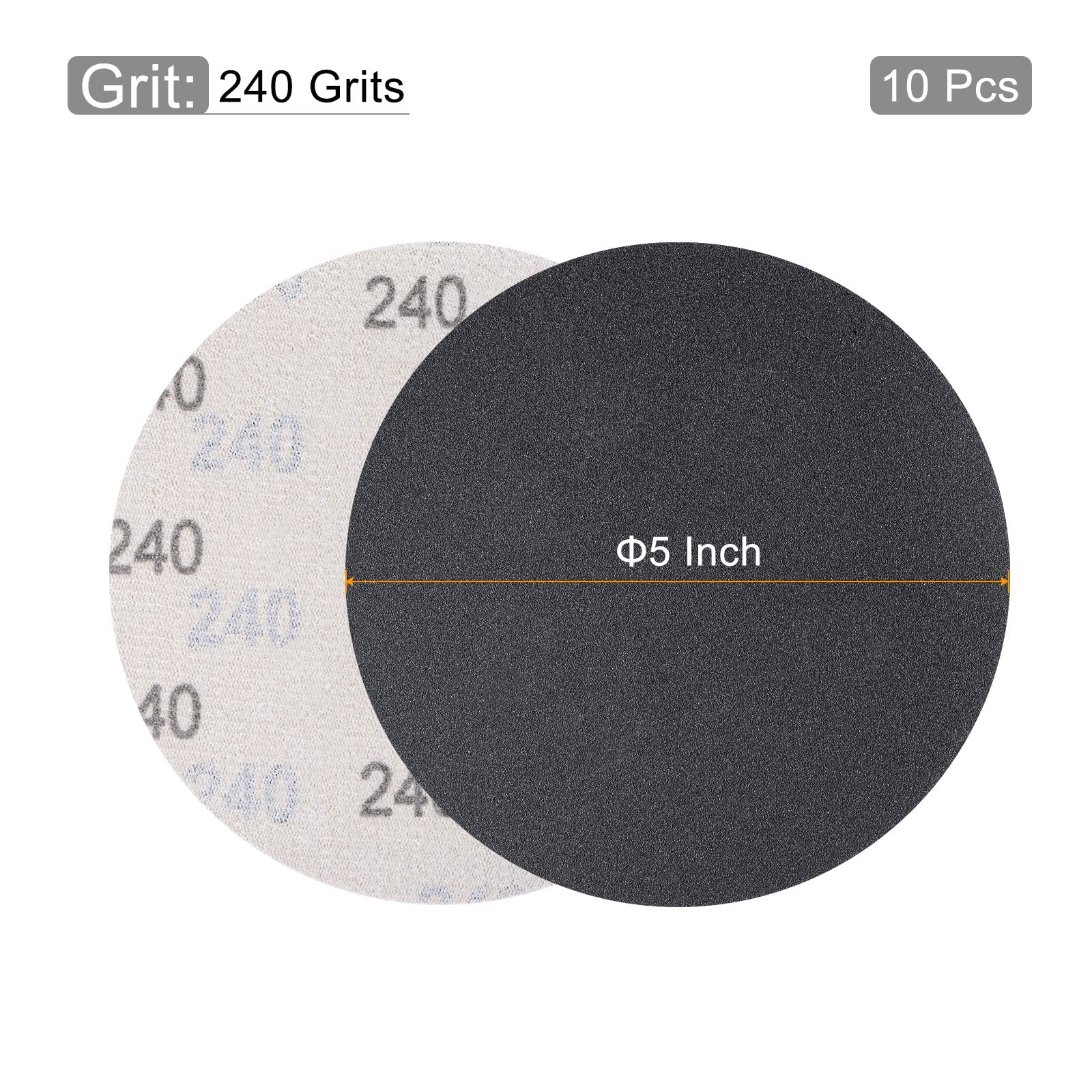 Dischi Abrasivi Gancio Anello Dischi Levigatura Gancio E Anello 150mm | Grana P60-P10000 Per Bagnato/Asciutto | Carta Vetrata DA Carta Vetrata Per Levigatrice - Foto 6