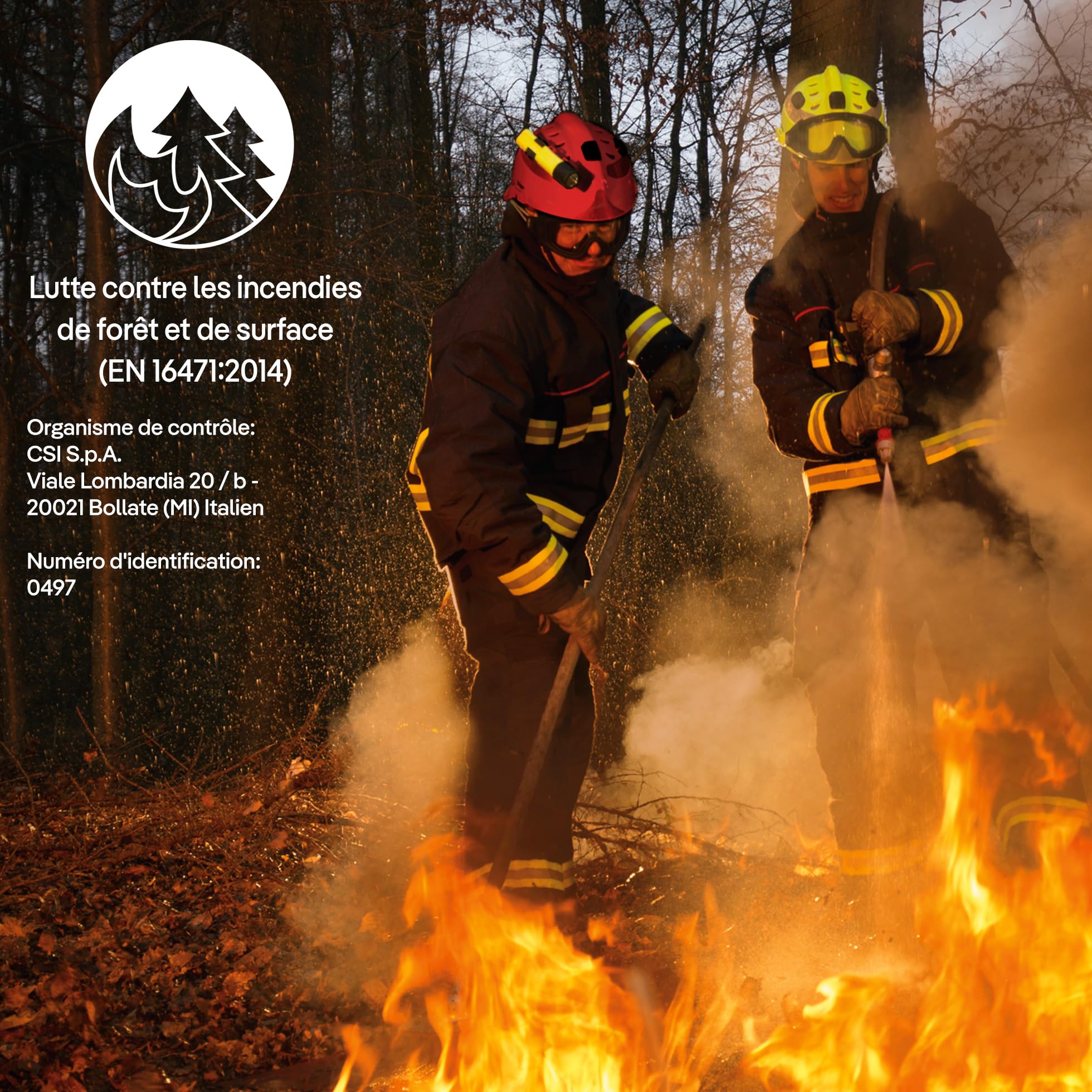 Dräger HPS 3500 Premium Casque de Protection forestier avec Cache-Oreille | Anti-Bruit et visière grillagée