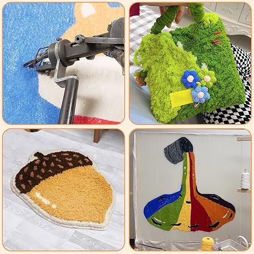 Miniatura 5 de Paño de acolchado grande de 80 x 40 pulgadas con líneas marcadas, tela de aguja de punzón de tela de monje primario para pistola de acolchado de