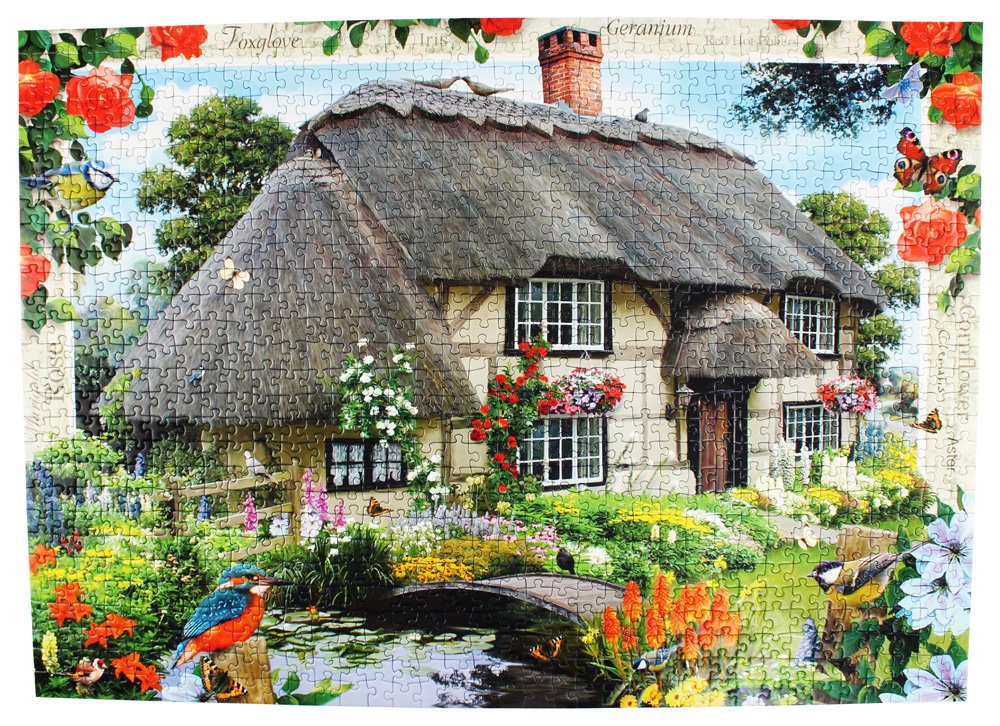 Ravensburger 19022 Collezione cottage di campagna - Puzzle da 1000 pezzi