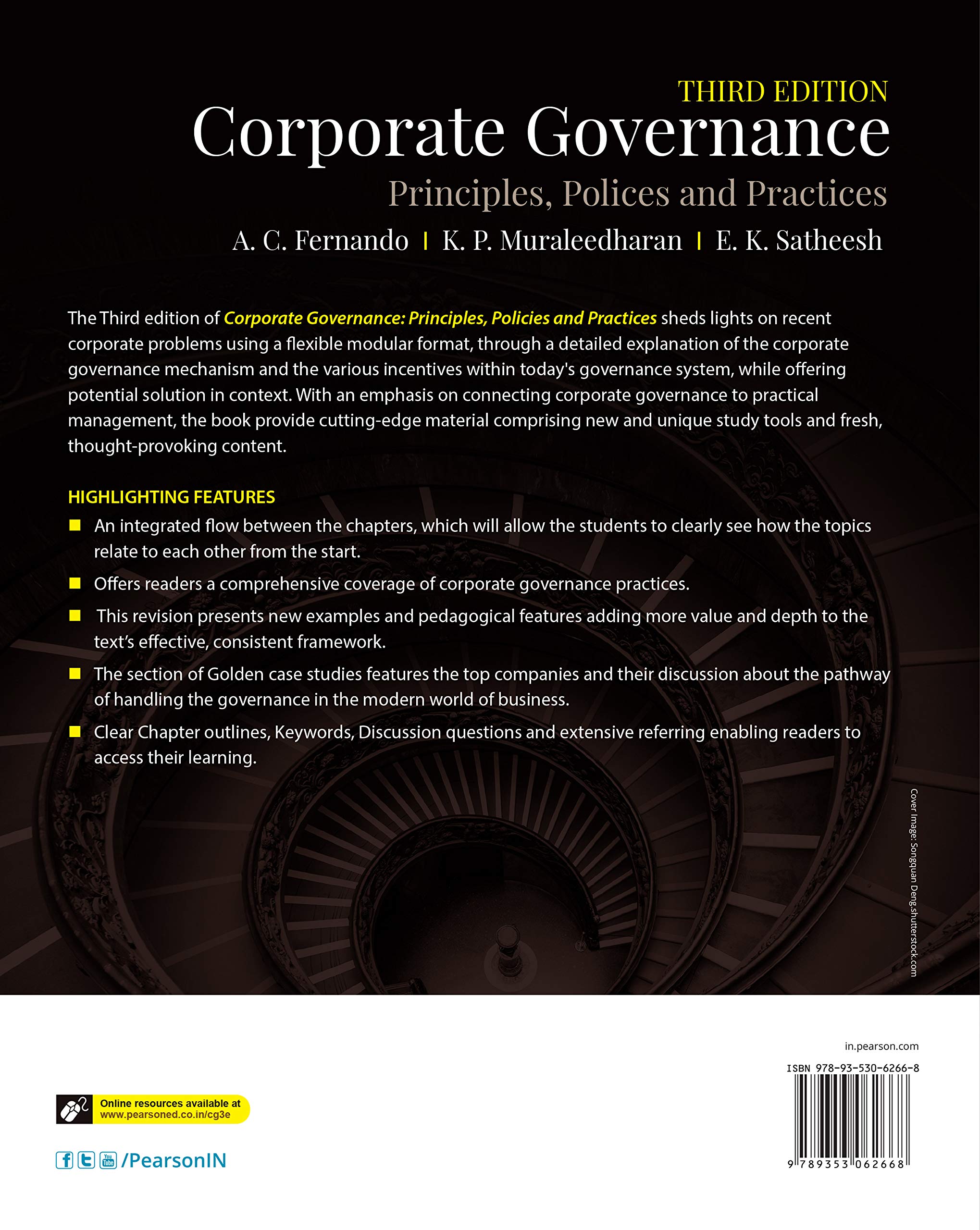 CORPORATE GOVERNANCE: PRINCIPLES, POLICIES AND PRACTICES 3RD EDITION 1
