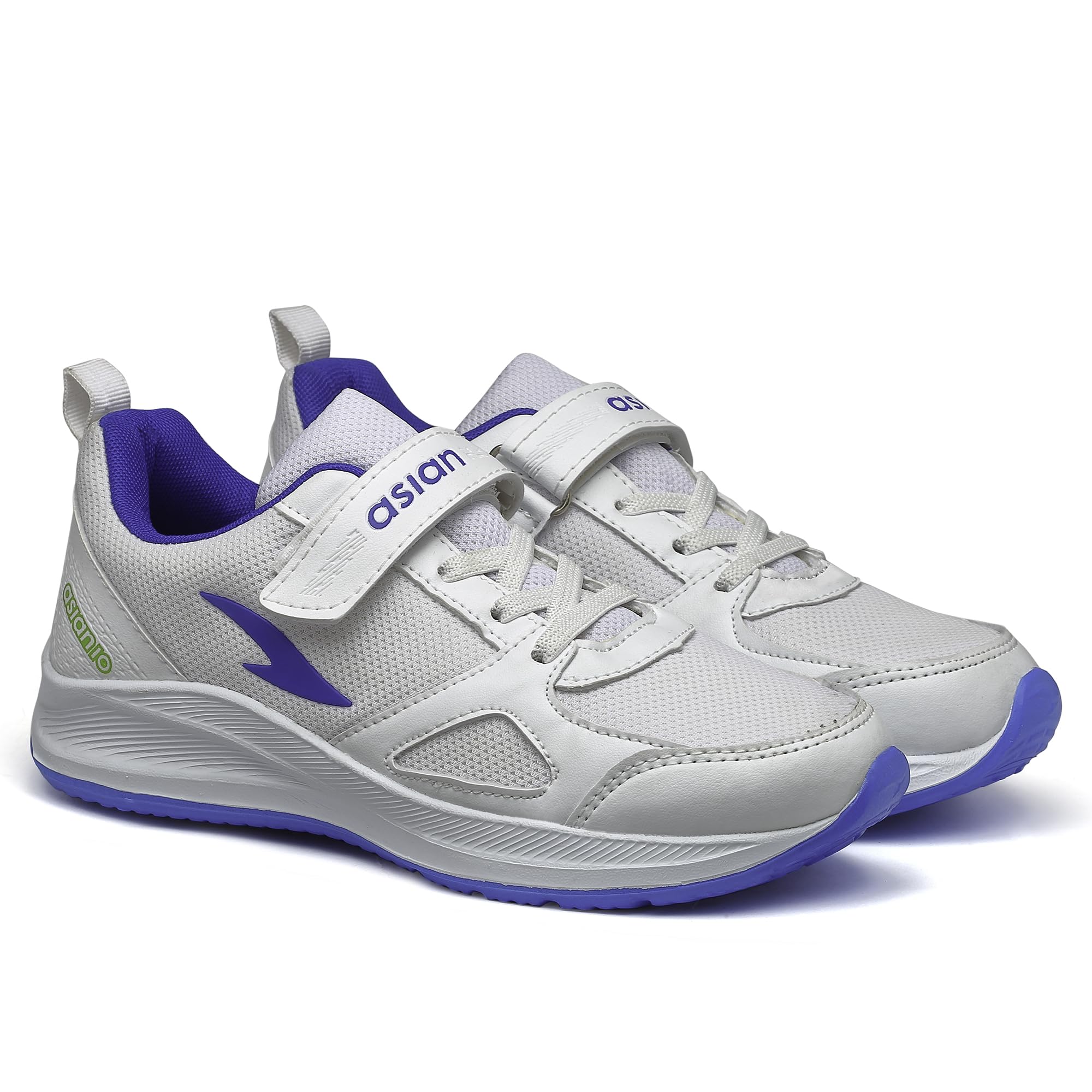 ASIAN Boys VAYU-10 Sport Running & Walking Shoes with Lightweight mesh Upper Eva Sole Casual Lace-Up Shoes for Kids & Boys White Blue (B0CF9SN63K) Amazon Price History, Amazon Price Tracker