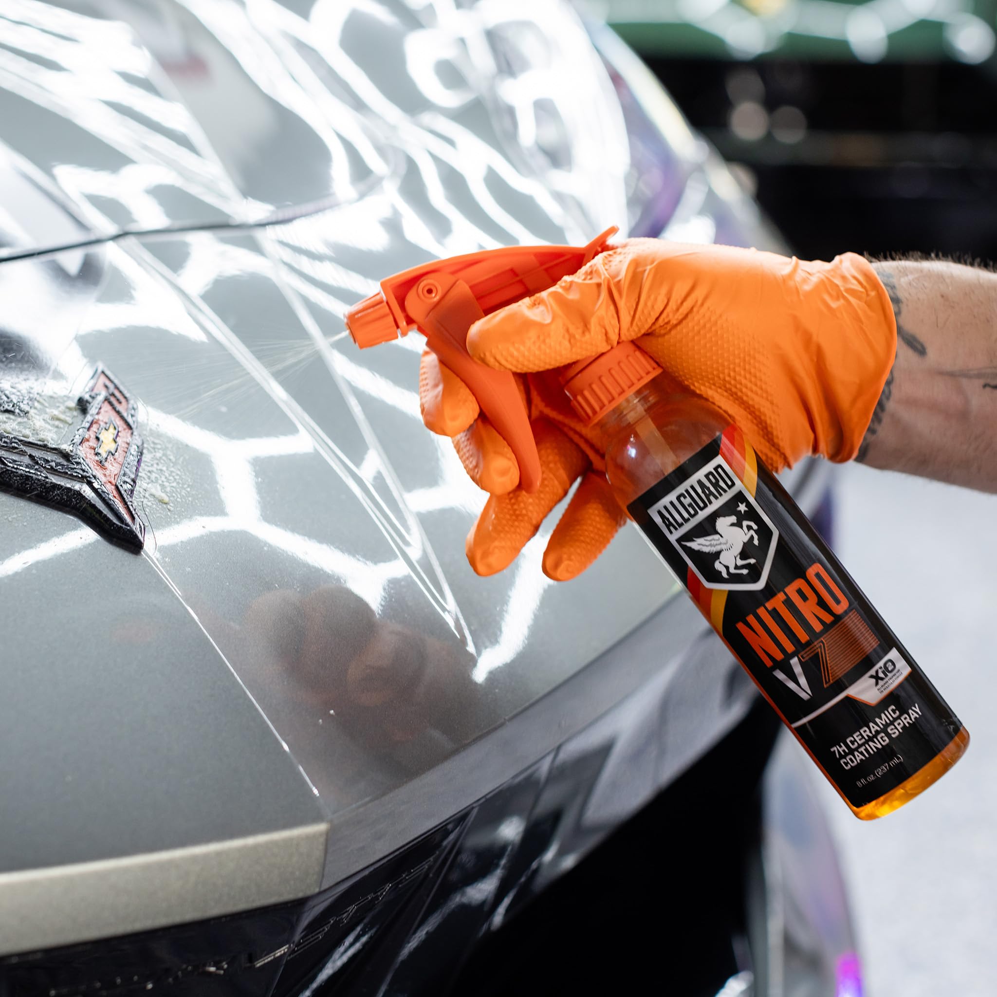 AllGuard Quick DIY Ceramic Coating Kit with XiO2™ - 7H Strength (Full Coating Kit (10-Item))