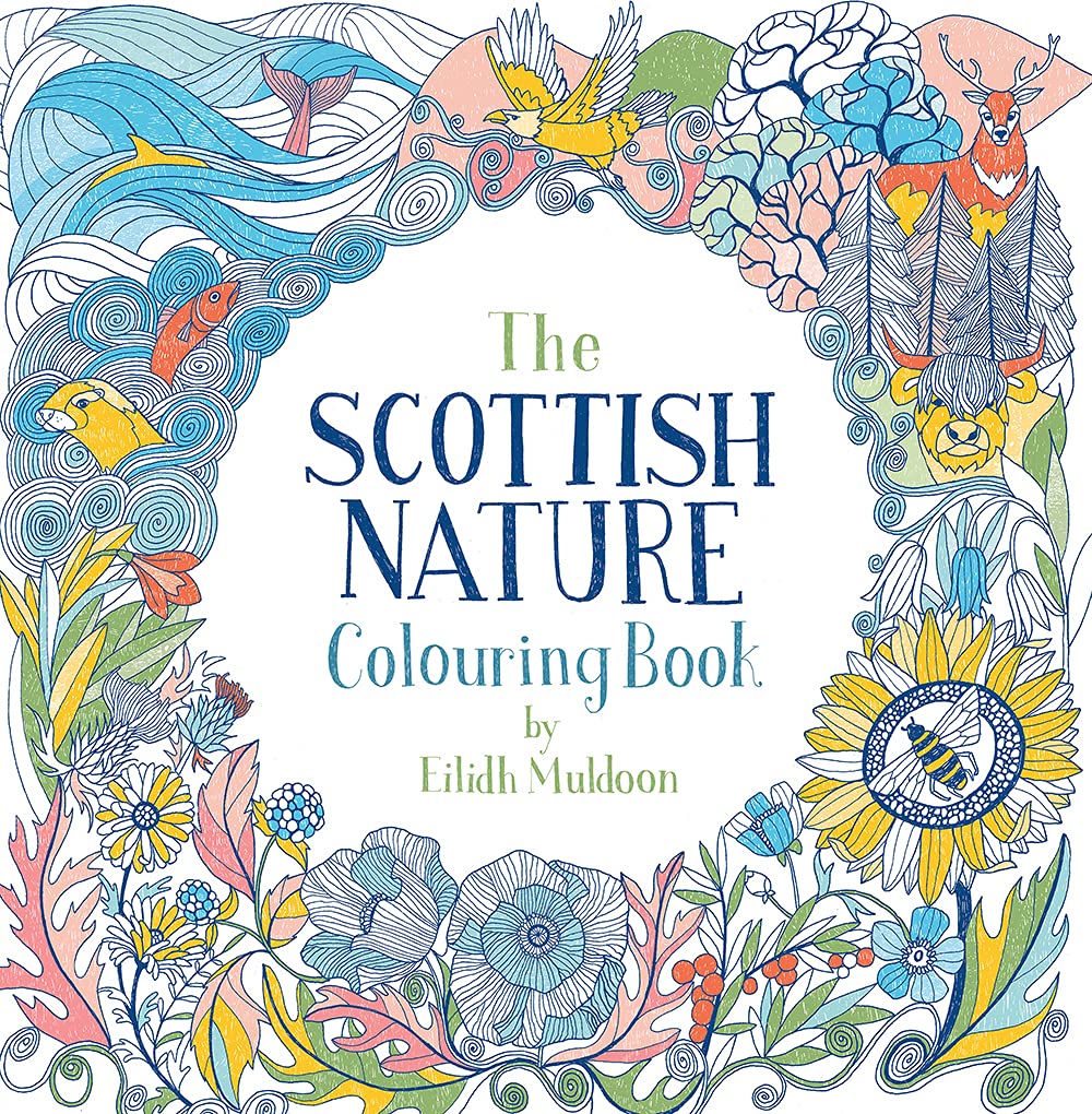 The Scottish Nature Colouring Book (Birlinn Colouring Books)
