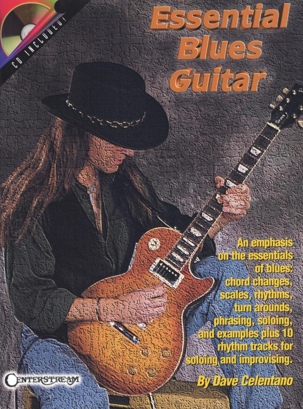 Essential Blues Guitar: An Emphasis on the Essentials of Blues : Chord Changes, Scales, Rhythms, Turn Arounds, Phrasing, Soloing, and Examples Plus 10 Rhythm Tracks for soloi