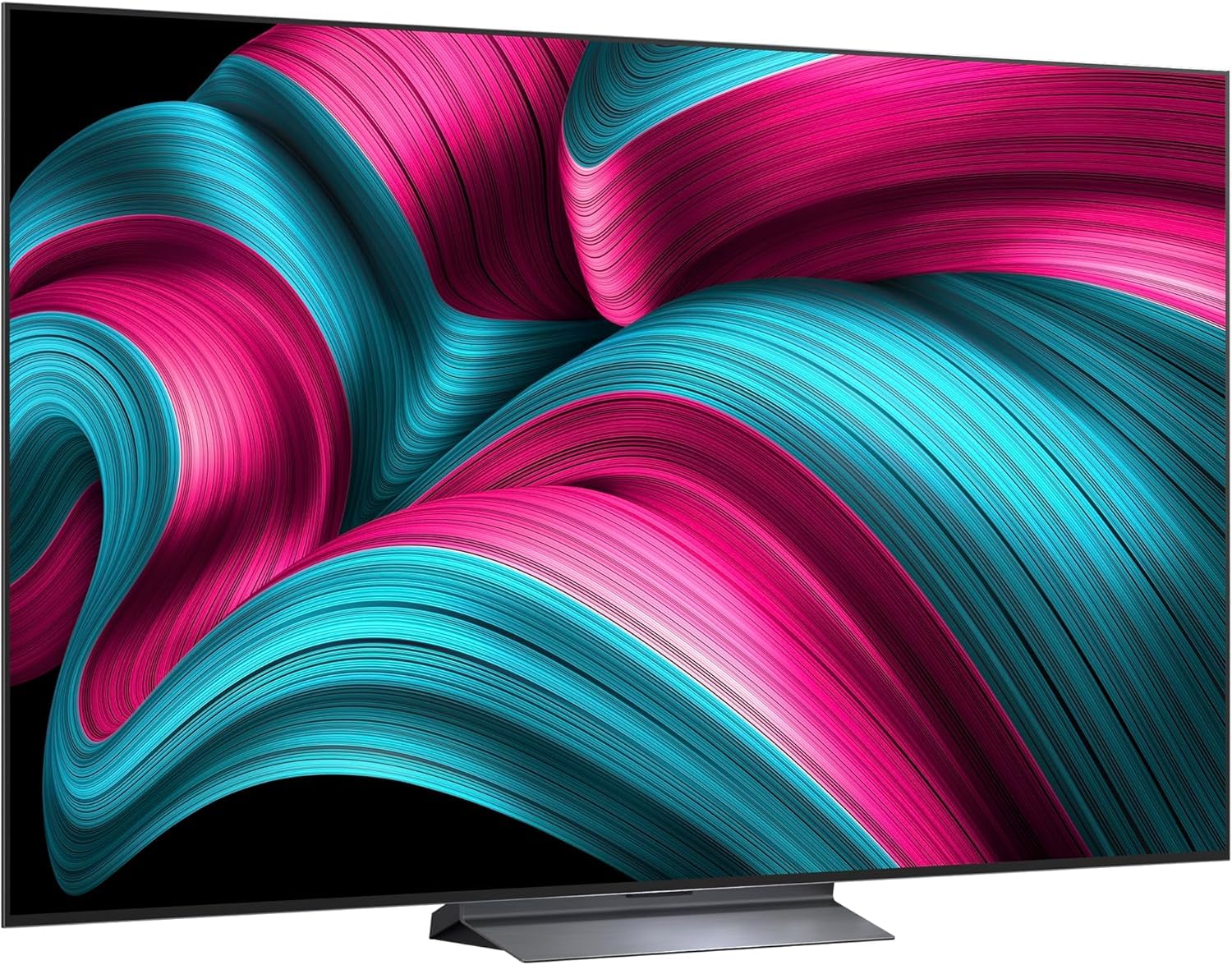 LG OLED evo AI C5 77 pollici, Smart TV 4K, Processore α9 Gen8, Brightness Booster, webOS con AI, Dolby Vision & Atmos, Gaming con VRR e GSYNC 4K@144Hz, OLED77C55LA 2025
