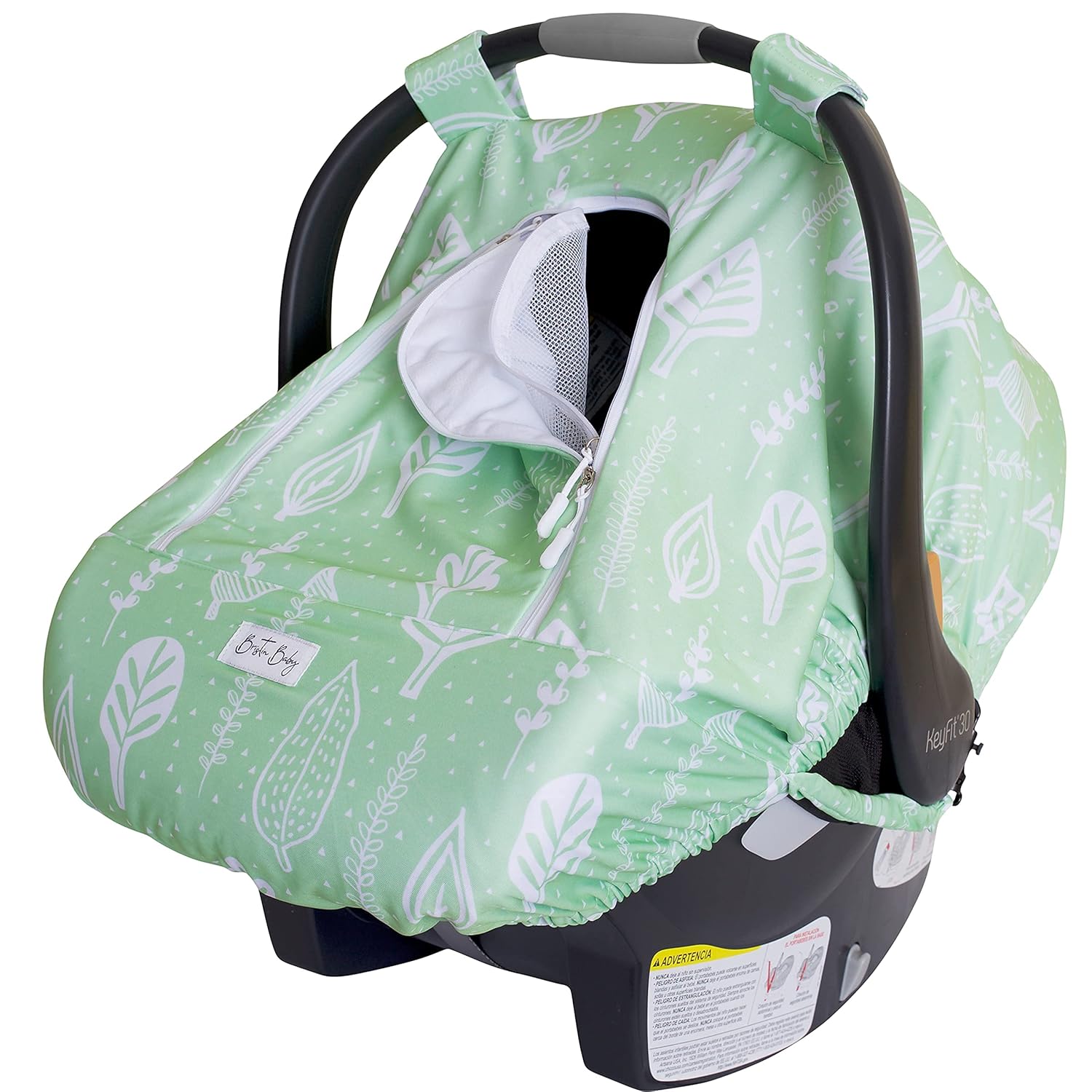 Car Seat Canopy Stroller Covers for Infant Boy and Girl Babies Stretchy and Kick Proof with Net Multi Use Soft and Breathable (Green Foliage) Car Seat Canopy Stroller Covers for Infant Boy and Girl Babies Stretchy and Kick Proof with Net Multi Use Soft and Breathable (Green Foliage)