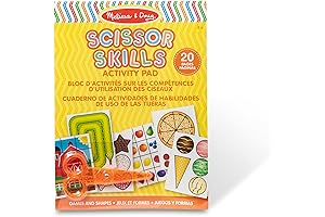 Melissa & Doug Scissor Skills Activity Book With Pair of Child-Safe Scissors...