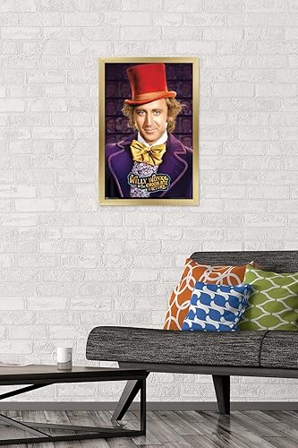 Miniatura 6 de Trends International Willy Wonka And The Chocolate Factory - Póster de pared de Willy Wonka, 22.375 x 34 pulgadas, versión premium sin marco