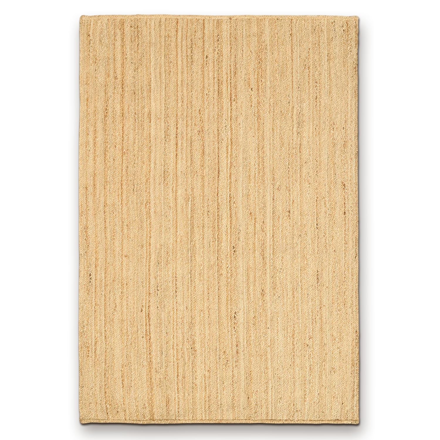 HANIESTA Jute Rug Organic Drift Nature, 100% Natural Jute, 160x230 cm, Handmade Woven Boho Rug for Living Room, Bedroom and Home Office โ image 1