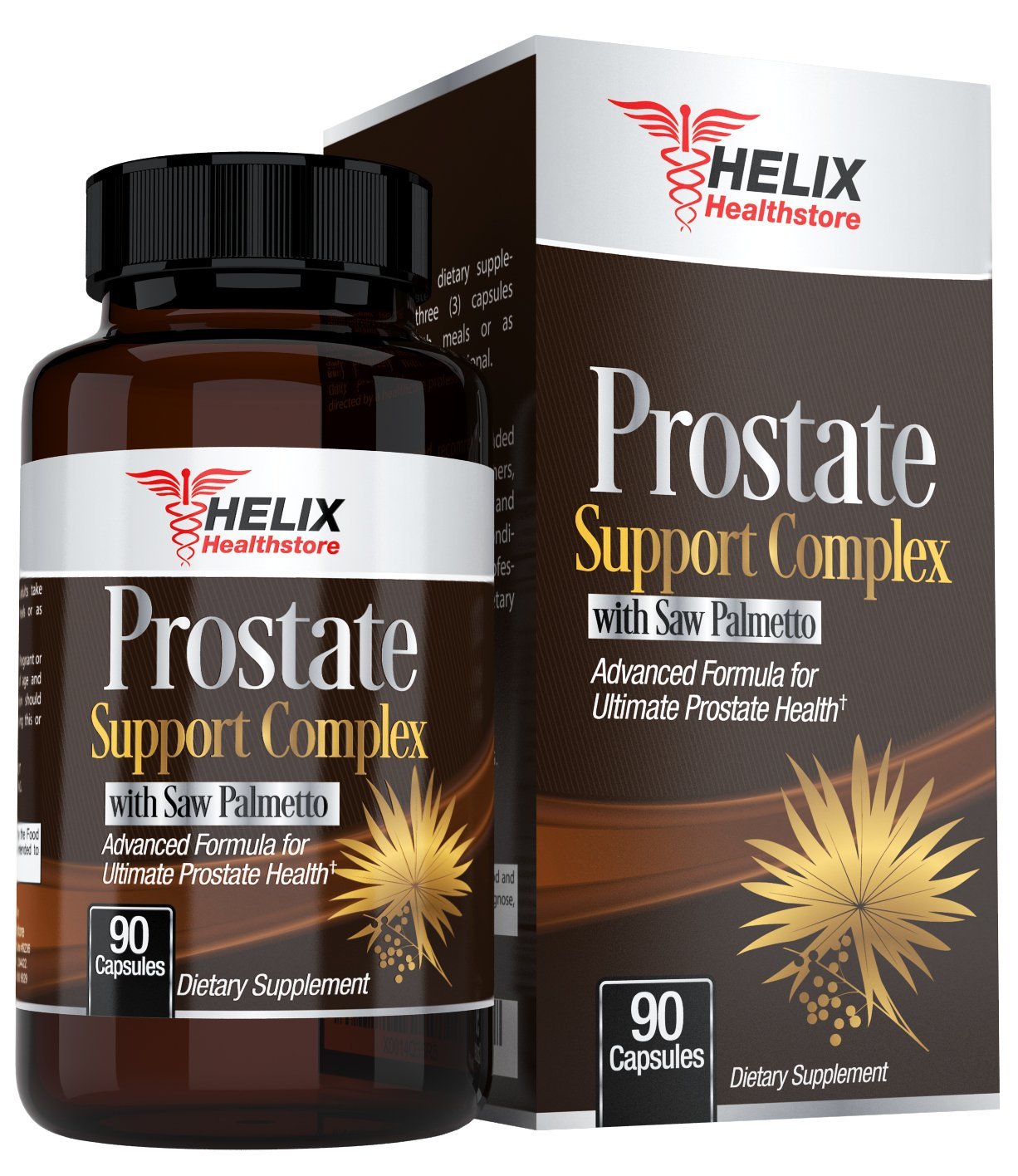 Prostate Supplement for Men with Saw Palmetto Extract for Prostate Health Support Plus Beta Sitosterol Zinc and Pygeum Complex - Best to Decrease Frequent Urination - Hair Loss DHT Blocker